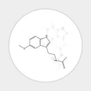 Melatonin Molecule Magnet